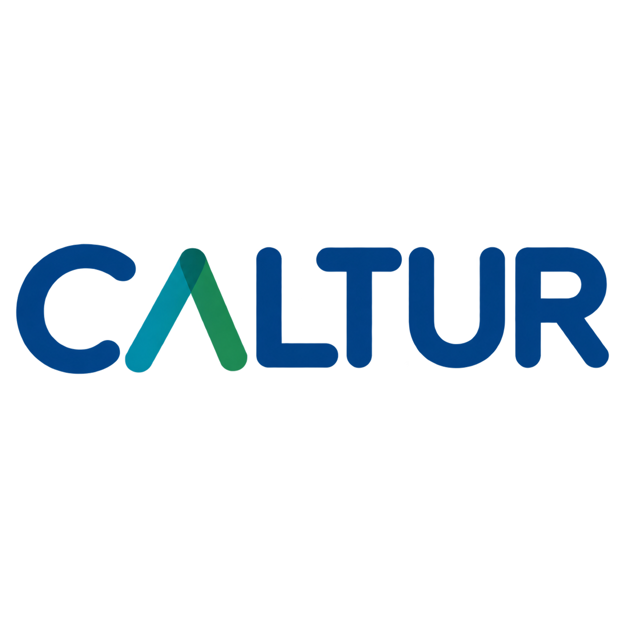 CALTUR Blue and Green Logo